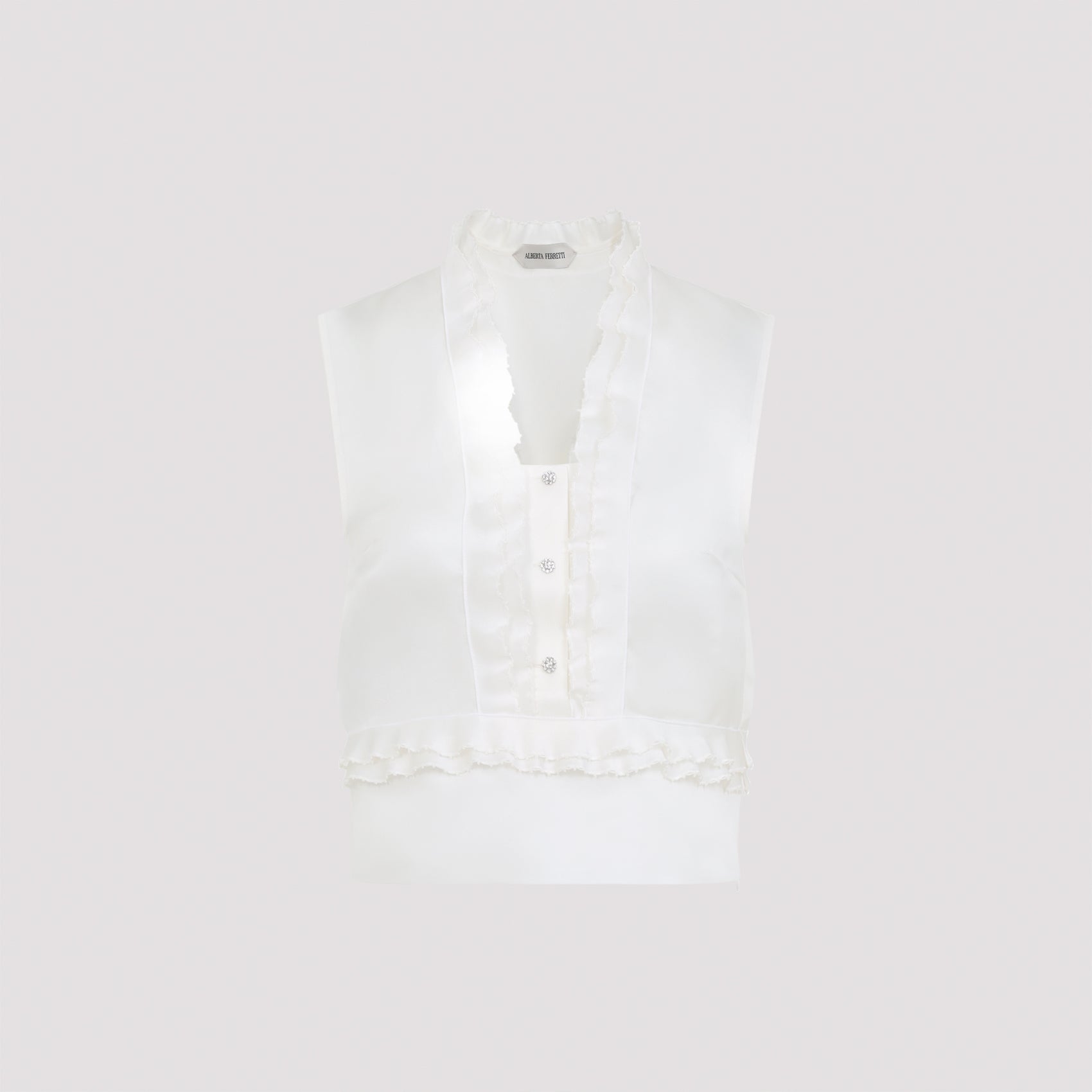 Alberta Ferretti Triple Organza Top - WOMEN CLOTHING - Alberta Ferretti - T.Luxy