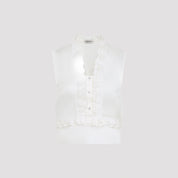 Alberta Ferretti Triple Organza Top - WOMEN CLOTHING - Alberta Ferretti - T.Luxy