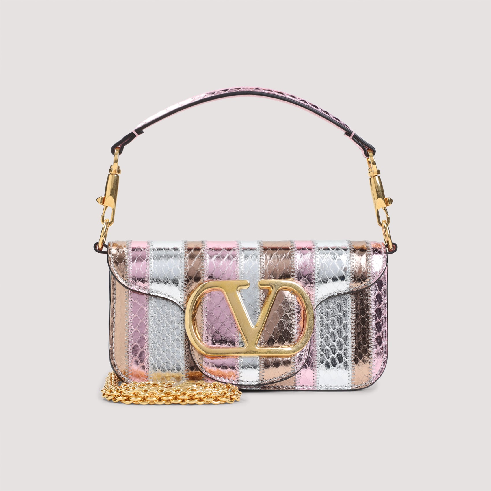 Valentino Garavani Shoulder Bags - Pink & Purple | 05571ce1cf60b24291b46c36f187fd0cff73daee