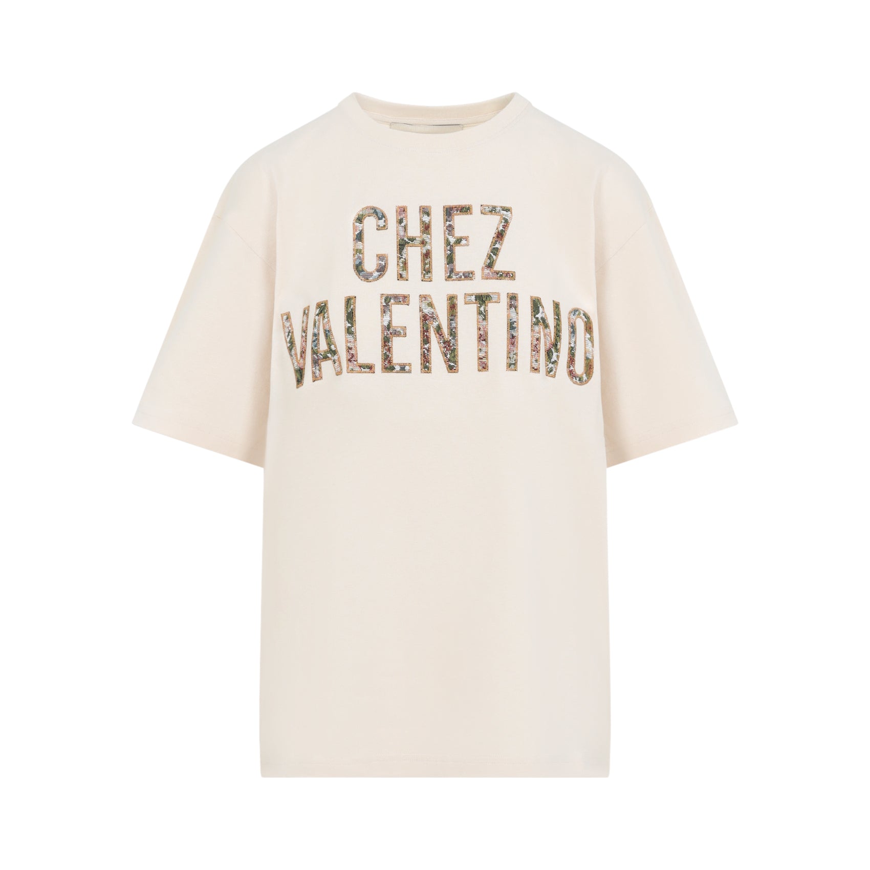 Valentino Cotton T-Shirt - WOMEN CLOTHING - Valentino - T.Luxy