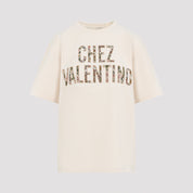 Valentino Cotton T-Shirt - WOMEN CLOTHING - Valentino - T.Luxy