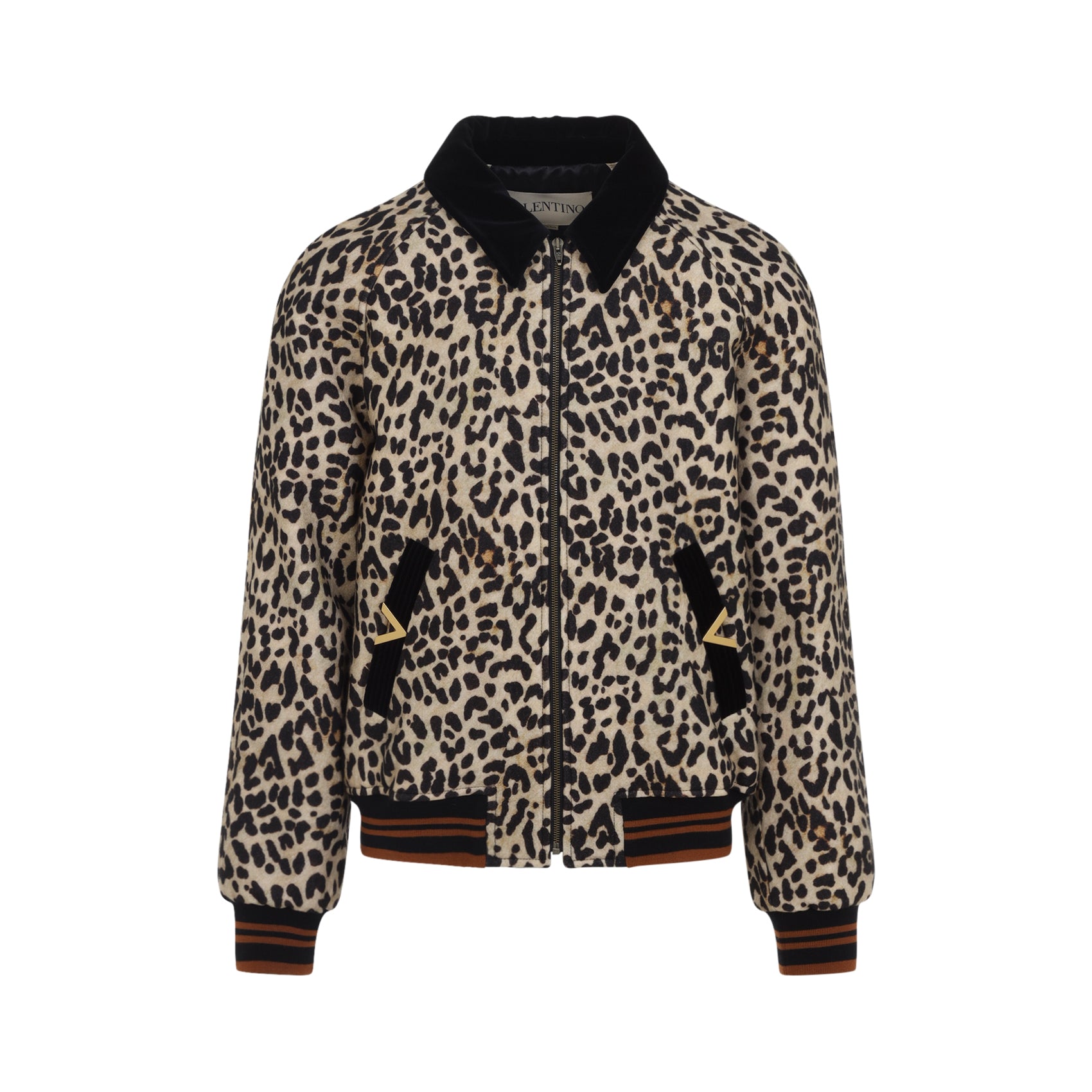 Valentino Jackets - Brown | 2979a4d7c45e1d440215fab2702532a8467c4c36