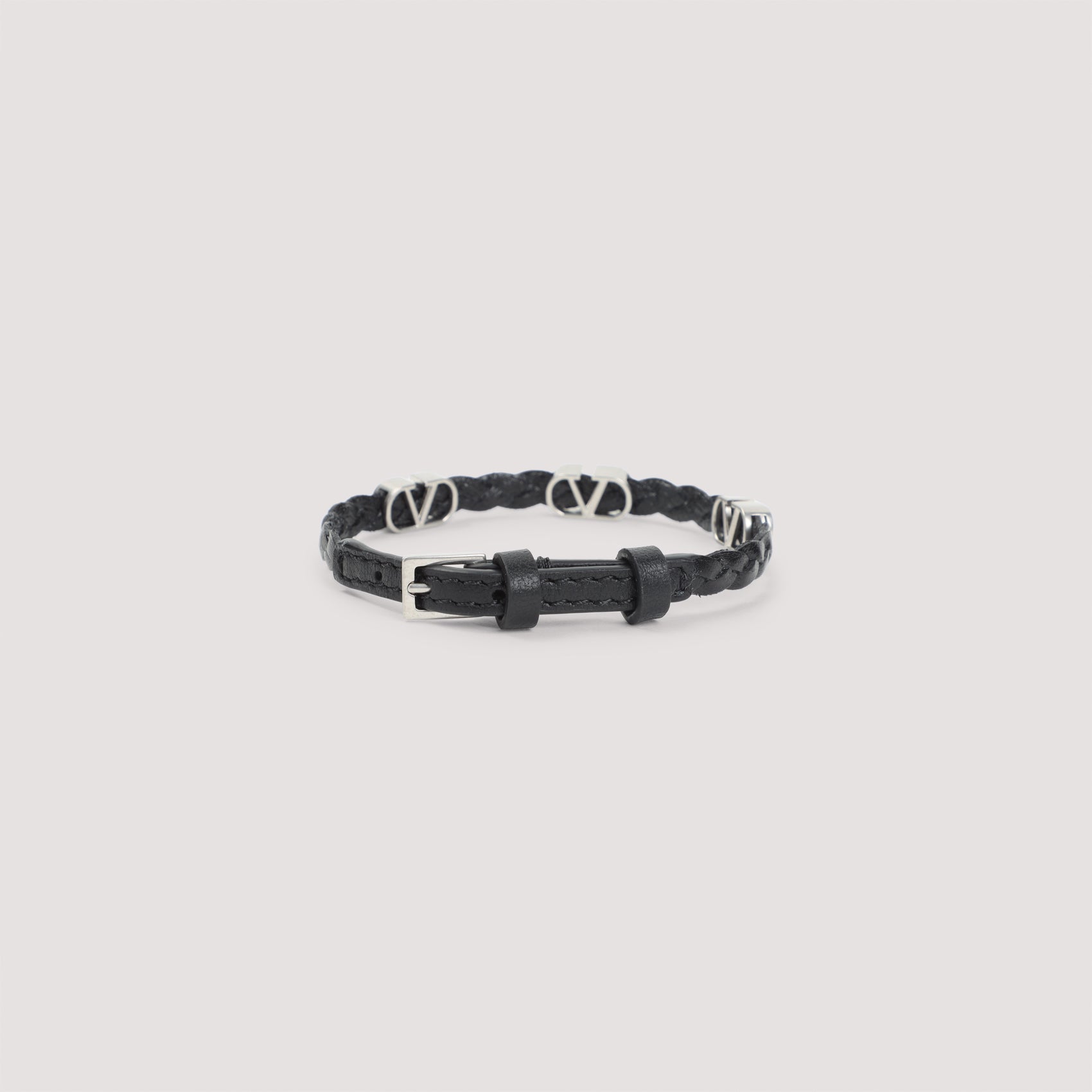 Valentino Leather Bracelet - MEN ACCESSORIES - Valentino Garavani - T.Luxy