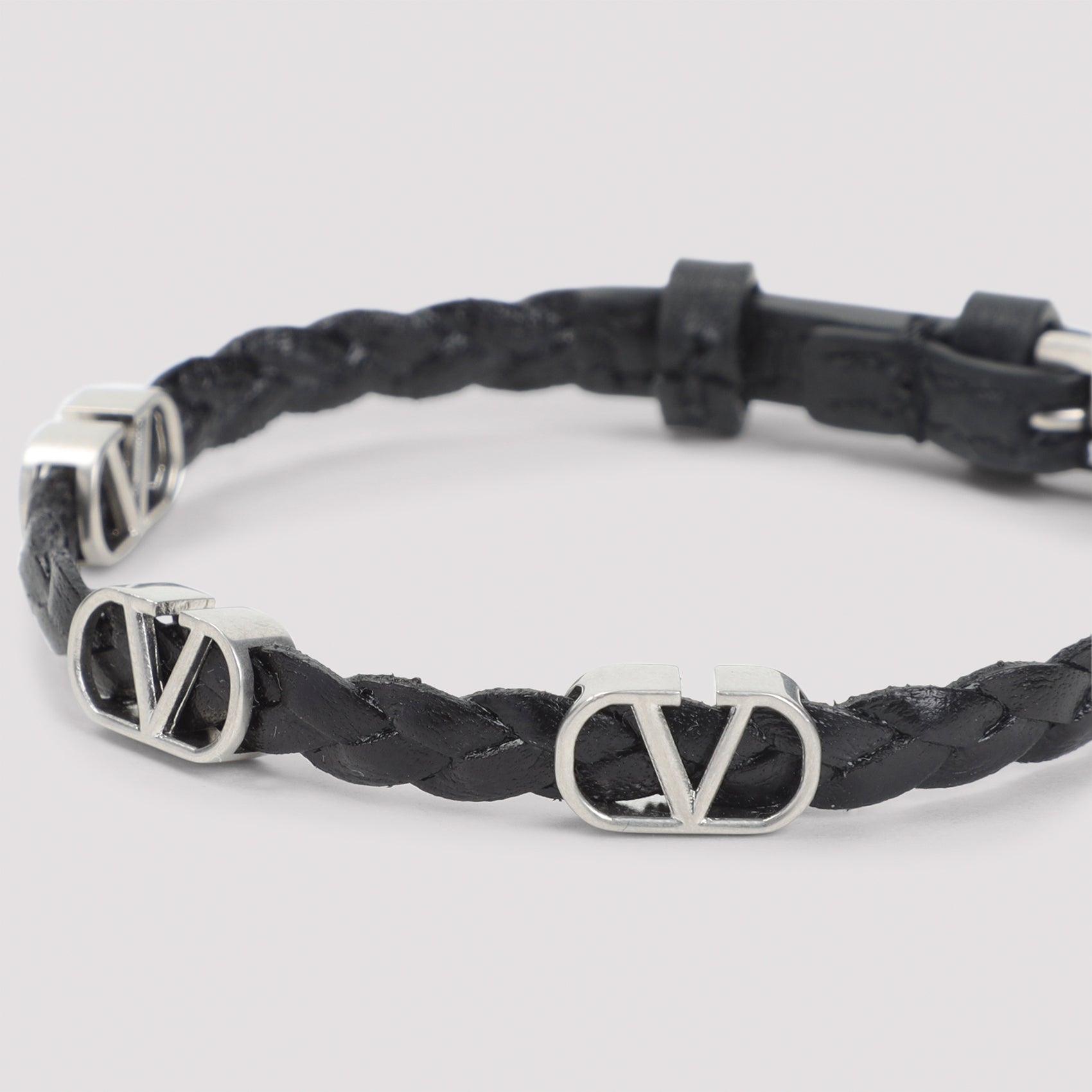 Valentino Leather Bracelet - MEN ACCESSORIES - Valentino Garavani - T.Luxy
