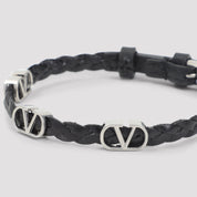 Valentino Leather Bracelet - MEN ACCESSORIES - Valentino Garavani - T.Luxy