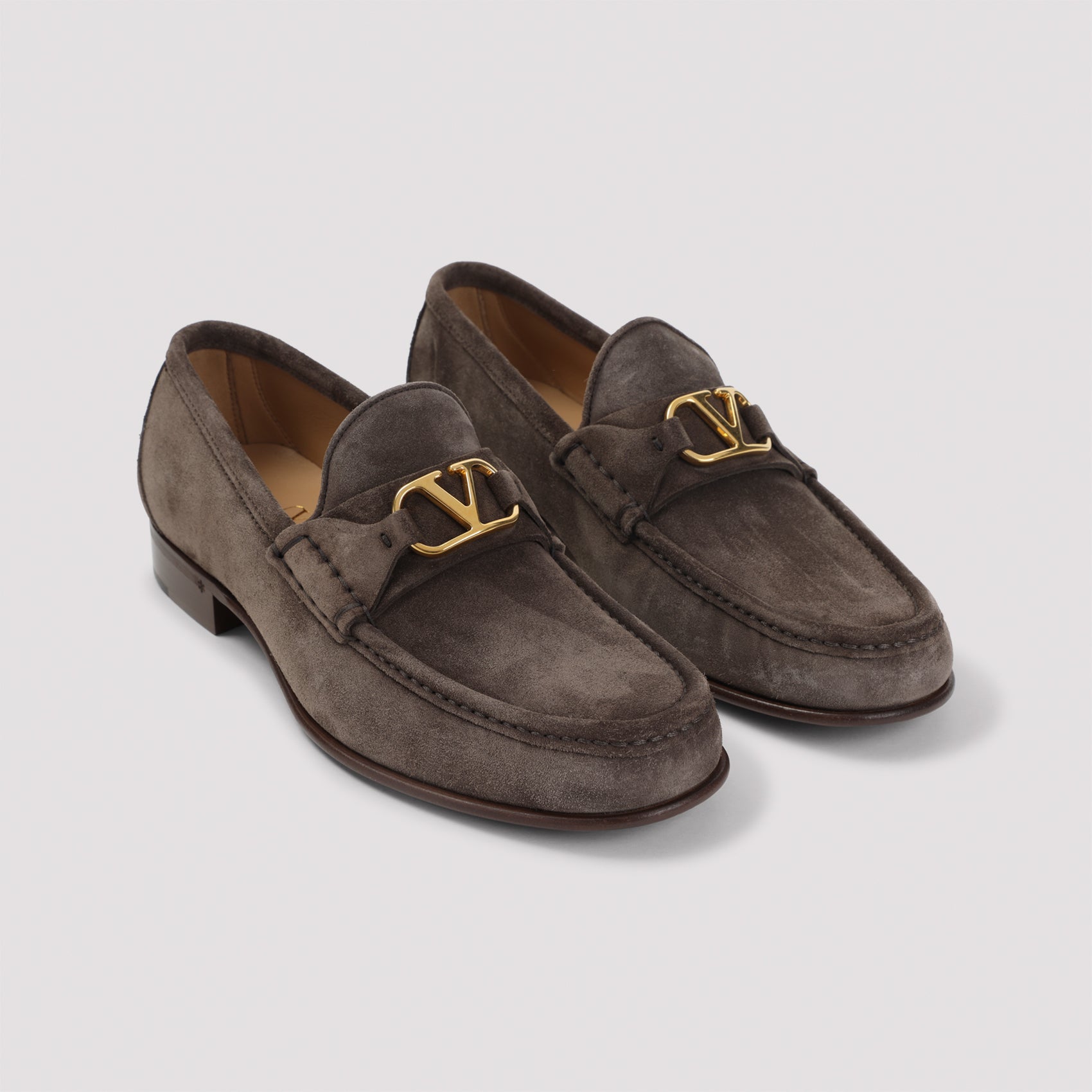 Valentino Garavani Loafers - Grey | efbaee97432eaef60f221a67b98e772352b06794