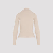 CourrèGes Roll Neck Ribbed Jumper - WOMEN CLOTHING - Courreges - T.Luxy