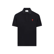 Ami Paris Polo - Black | 36e277e10628f26b216c48e79875b202c91dc522