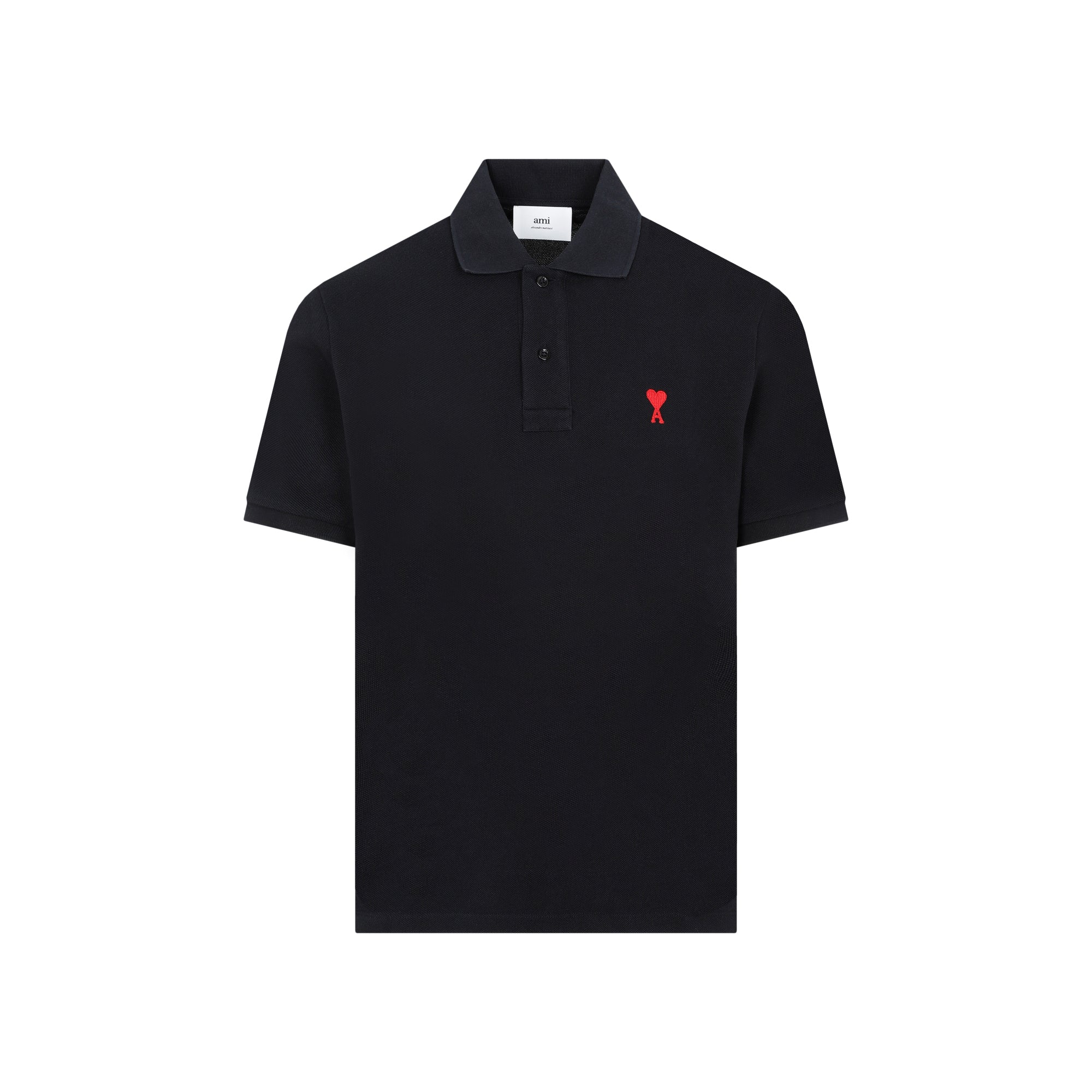 Ami Paris Polo - Black | 36e277e10628f26b216c48e79875b202c91dc522