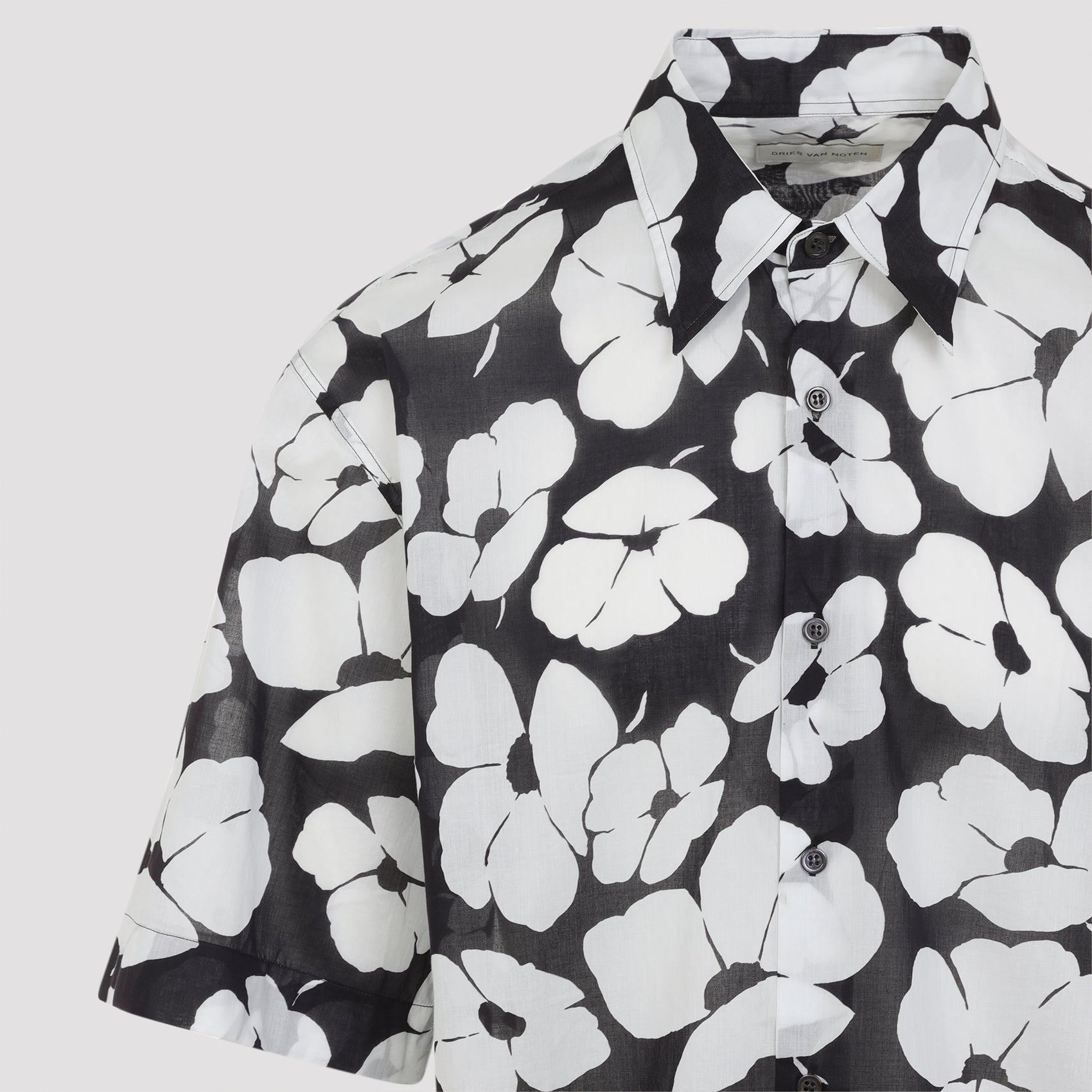 Dries Van Noten Shirts - Black | d42ee27b7a8a18b535e825d5656a39056b9cff67