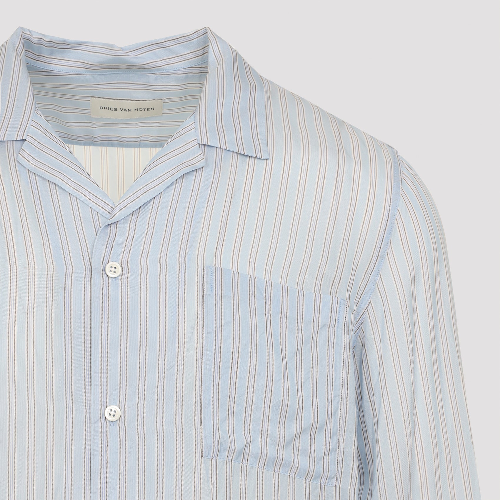 Dries Van Noten Shirts - Blue | 2a85e0c58e0c550645cecb824ac69d20d74f3259