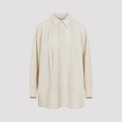 Lemaire Shirts - Nude & Neutrals | b18228b5bfc4cf347555e9f6a7b14d8a08cdea50