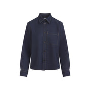 Bottega Veneta Shirts - Blue | 20f7ff648ba86af35f5734559d40b55095a3b7cd