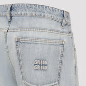 Miu Miu Jeans - Blue | 634f4263fe1c45d5ec5f9aeacbafd8378fcc867b