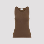 Saint Laurent Tops - Brown | d8c69cf9082ce72df680433e282ac895ad627553