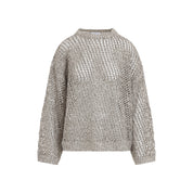 Brunello Cucinelli Pullover - Nude & Neutrals | 4d688a763e0910e9d5db58498d58dc1df4b84a89