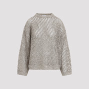 Brunello Cucinelli Pullover - Nude & Neutrals | 419d8e4d8fe7c4e944657e7505207aec786848bc