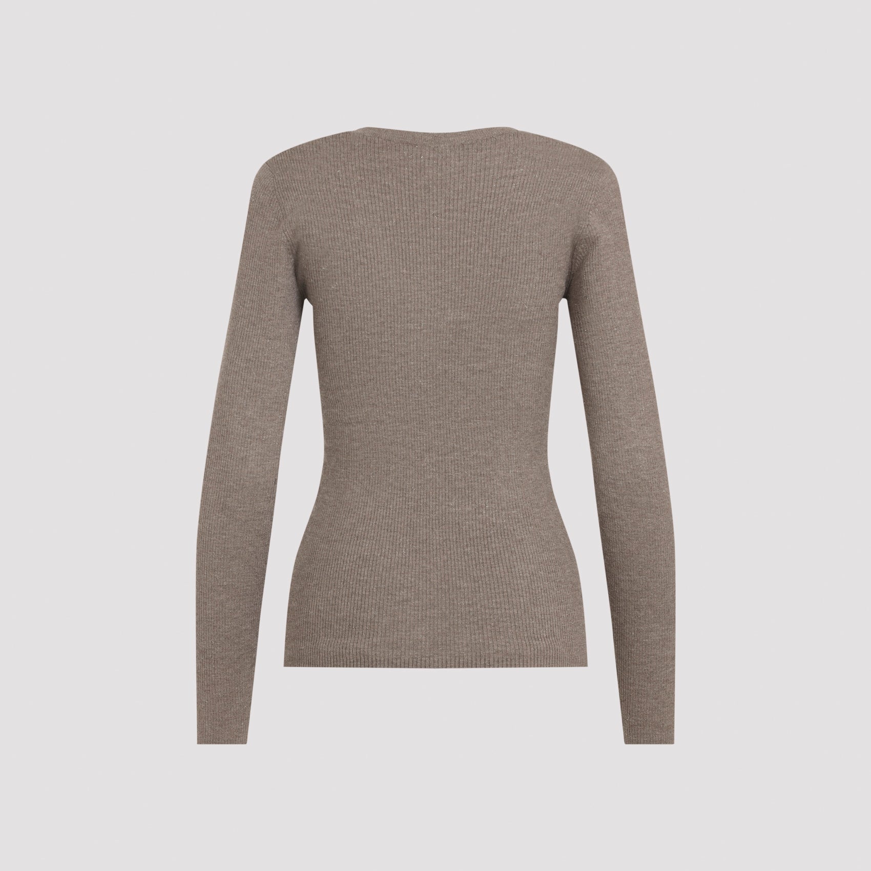 Brunello Cucinelli V neck - Brown | d4dc840cf6ccd26db8ad07280fa39eef1681e9cb