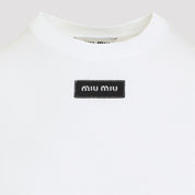 Miu Miu Sweater - White | 57540708d2ceb5c7747a0d67deb3bc16f02c9be6