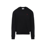 Ami Paris Sweatshirts - Black | 607713498a63da711db660ae8202e9dd56772ef6