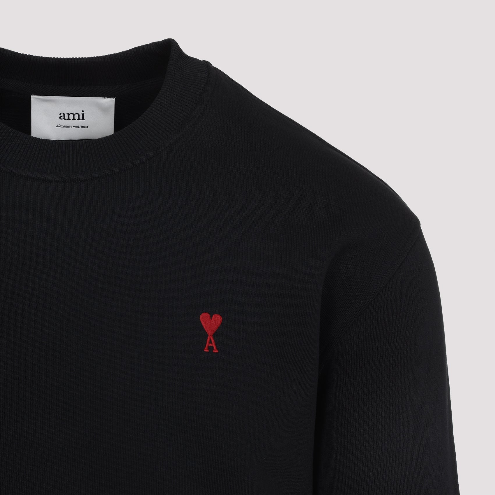Ami Paris Sweatshirts - Black | 5fbe8f07e5bd8705a97353506ff9490e321980fd