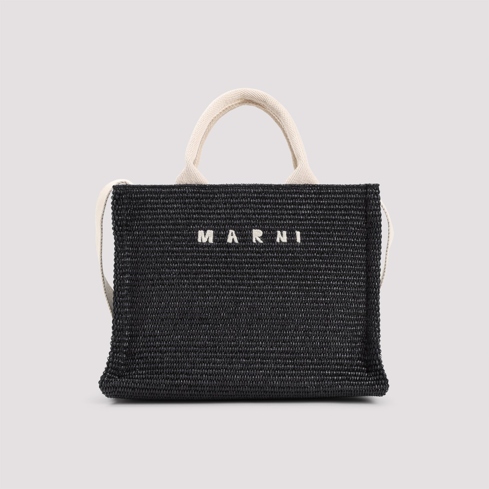 Marni Raffia East - West Tote Bag - WOMEN BAGS - Marni - T.Luxy