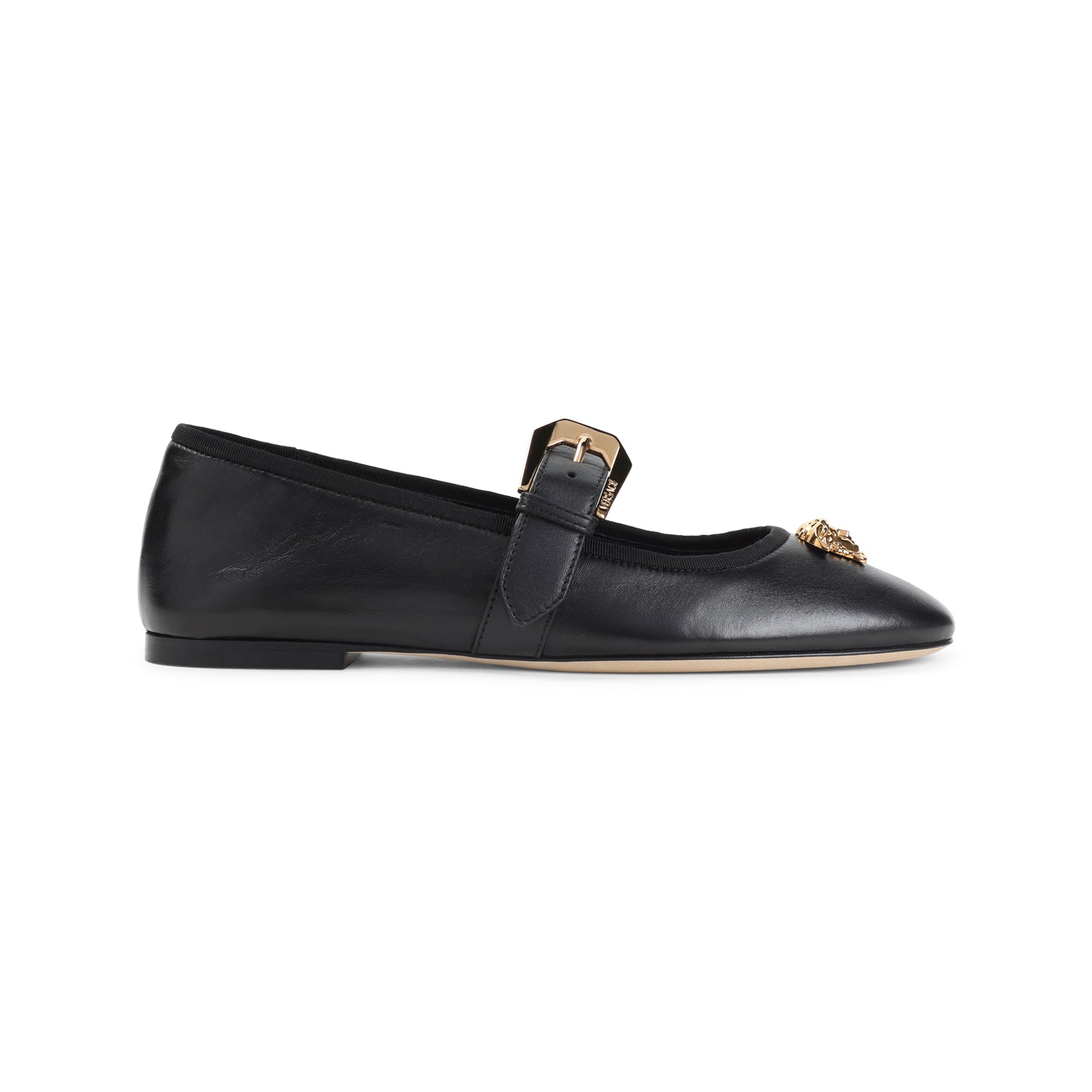 Versace Ballerinas - Black | b9e85b64dee827aaab0578814814143a70509b09