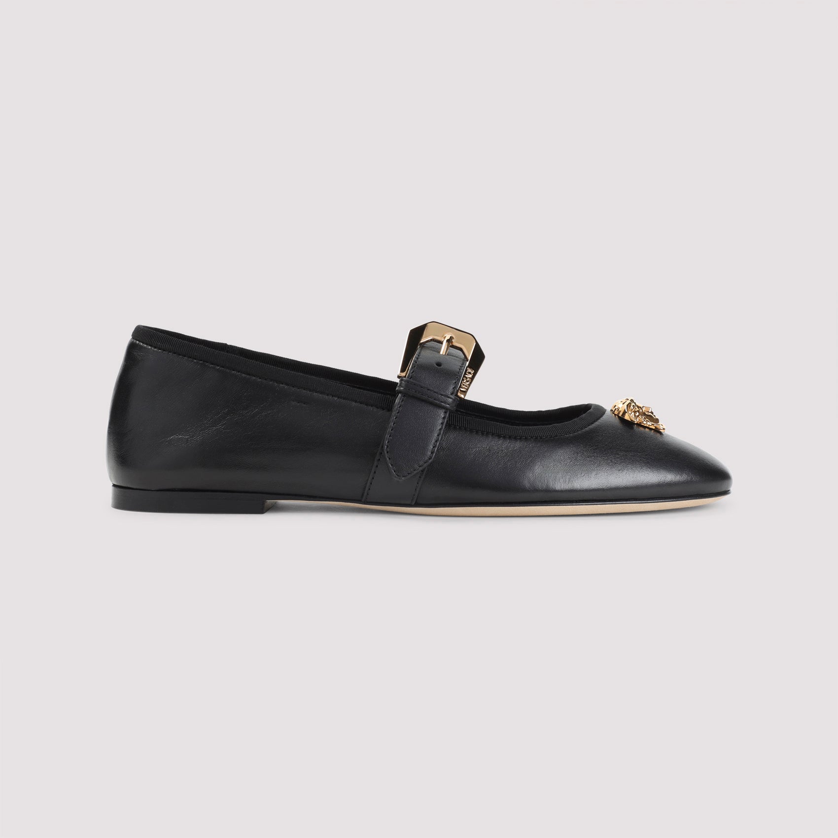Versace Ballerinas - Black | b654b5c48ae7fbb28054dee4757ade8fd4f82398