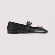Versace Ballerinas - Black | b654b5c48ae7fbb28054dee4757ade8fd4f82398