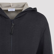 Brunello Cucinelli Hooded Cardigan - WOMEN CLOTHING - Brunello Cucinelli - T.Luxy