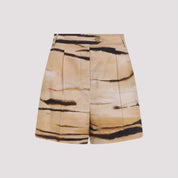 Elisabetta Franchi Bermuda - Nude & Neutrals | 8606b0453aa4e1f574613f2c35d5aa1cd631ca14