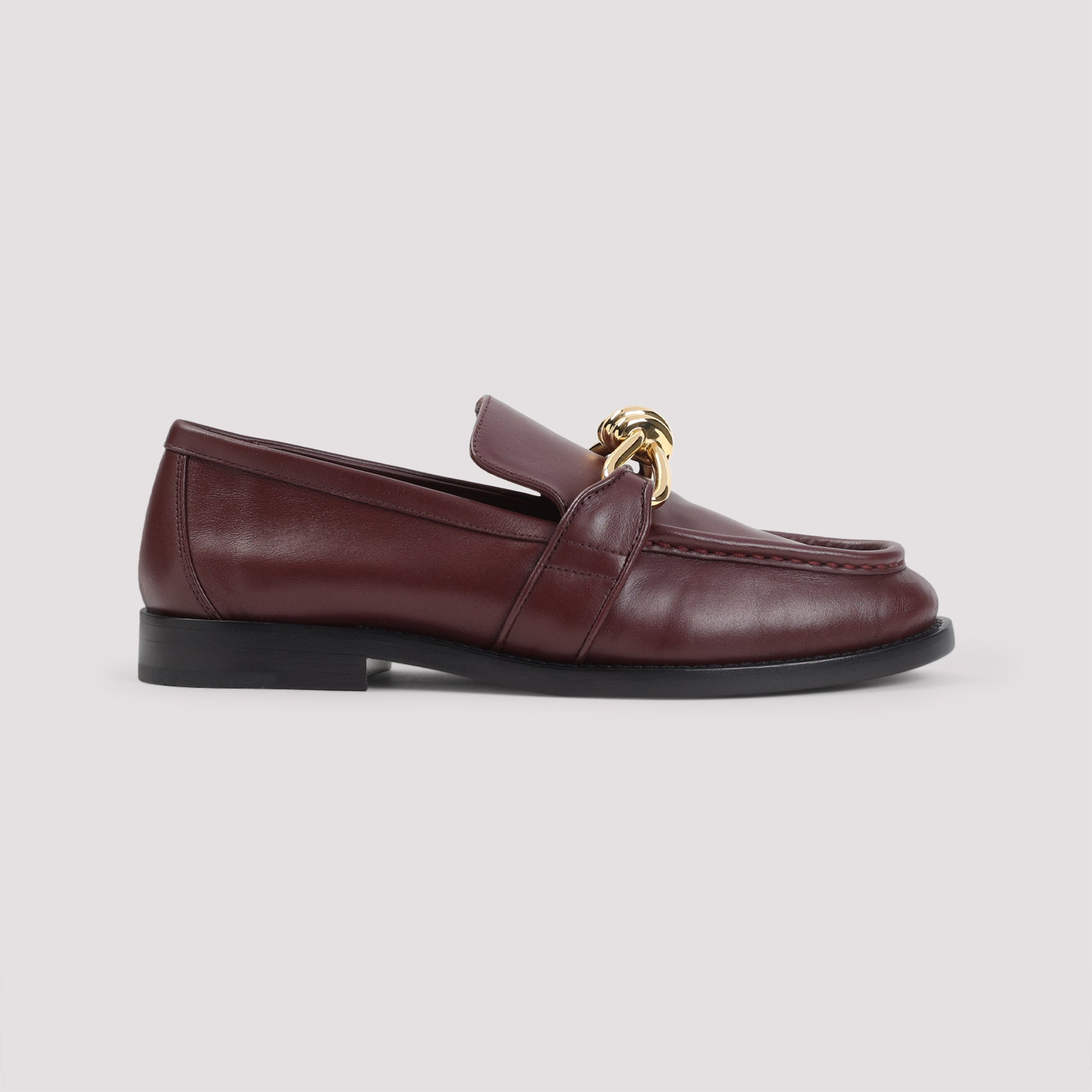 Bottega Veneta Astair Metallic Knot Loafer - WOMEN SHOES - Bottega Veneta - T.Luxy