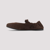 Miu Miu Ballerinas - Brown | 369eb336bfa2c734ef109734547104df37bdee75