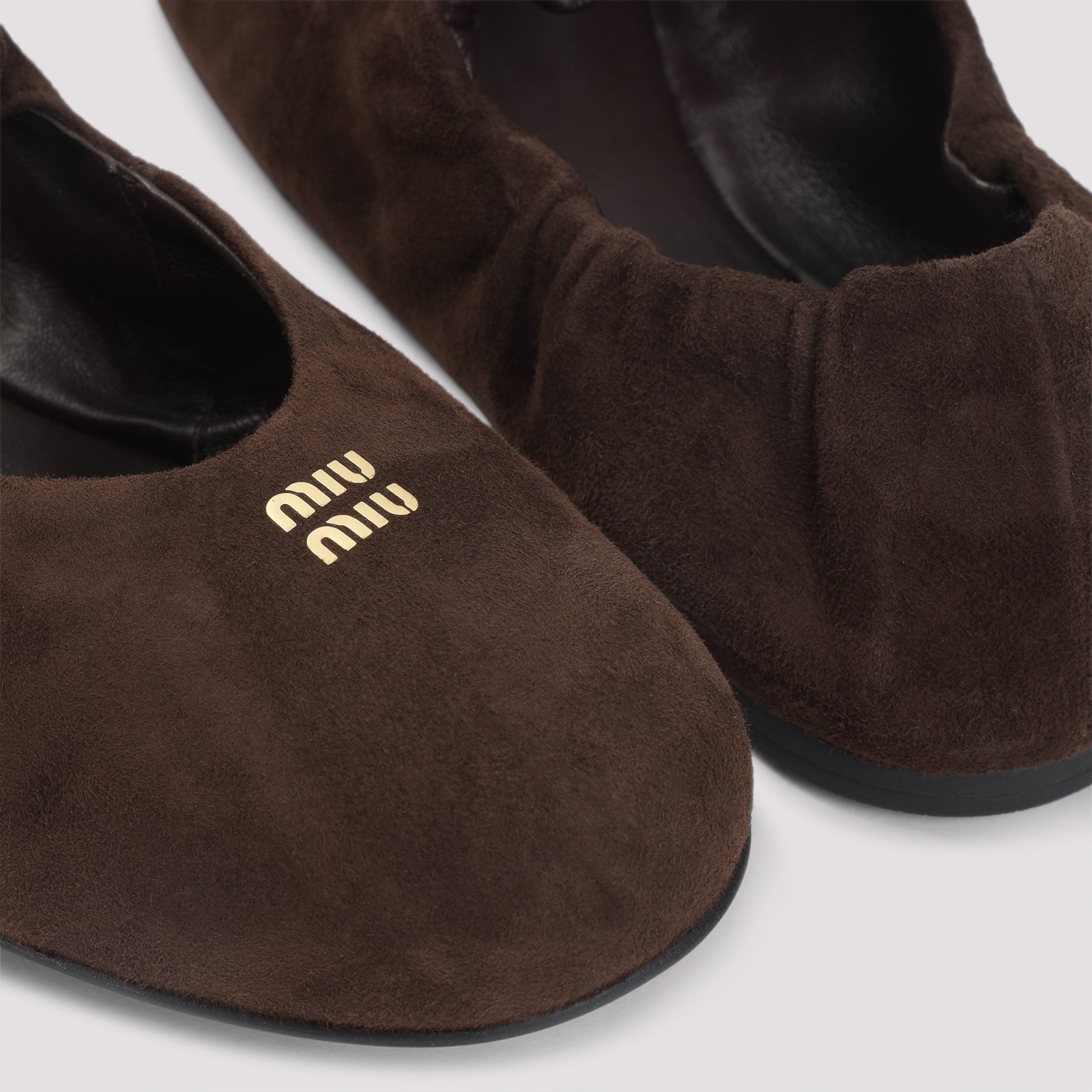Miu Miu Ballerinas - Brown | 1bf113e6f9645f2f500ac9ba8e8d0828dbae3da2