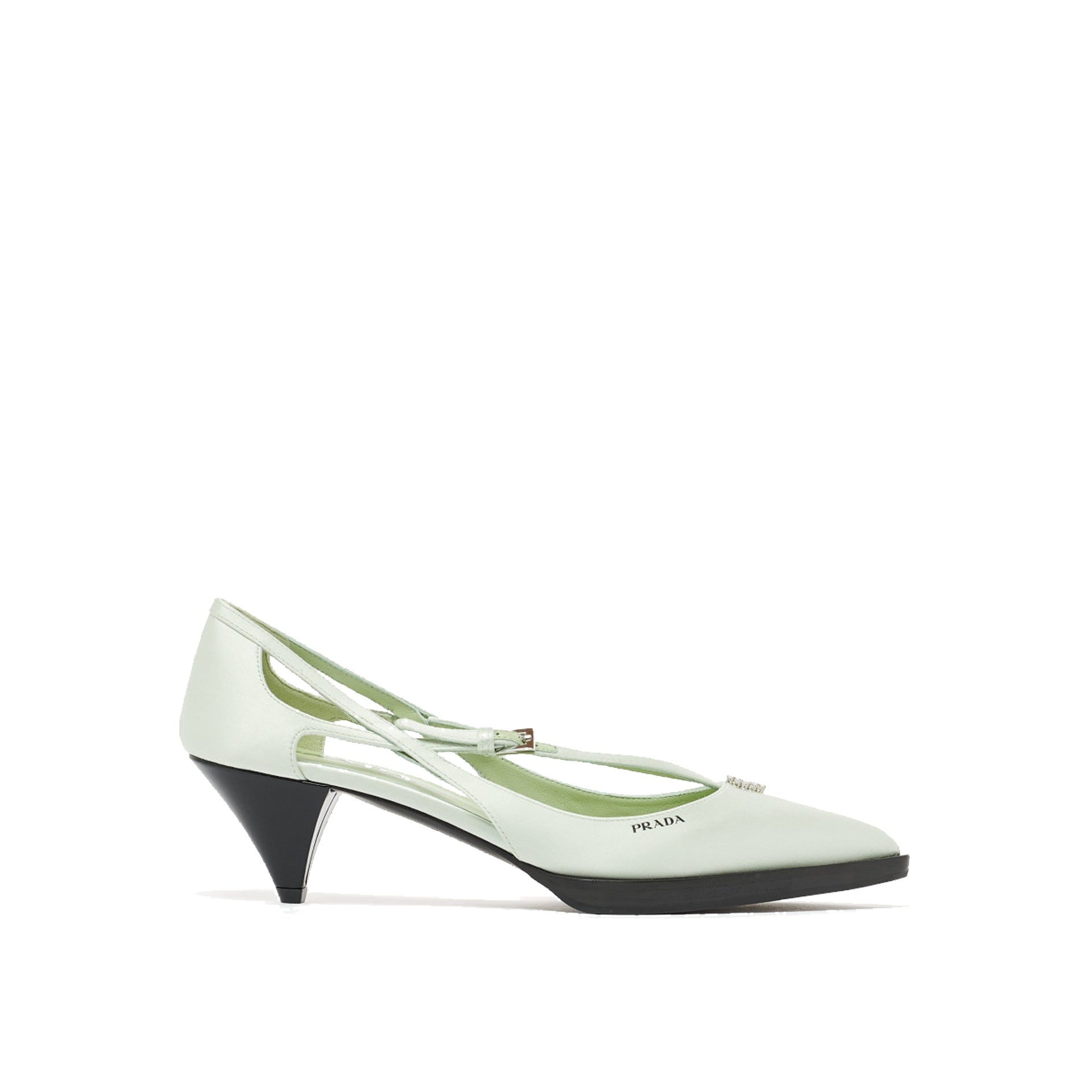 Satin Cut Out Pumps