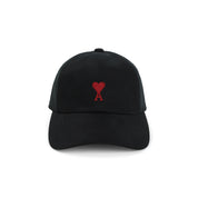 Ami Red Adc Embroidery Hat - MEN ACCESSORIES - Ami Paris - T.Luxy