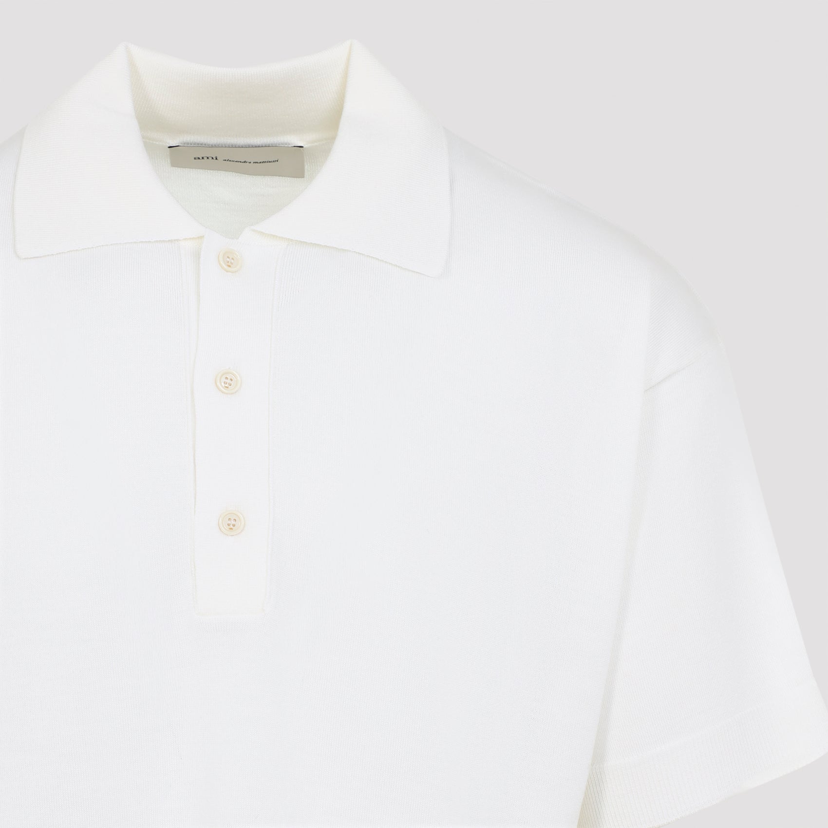 Ami Polo With Tonal Ami De Coeur - MEN CLOTHING - Ami Paris - T.Luxy