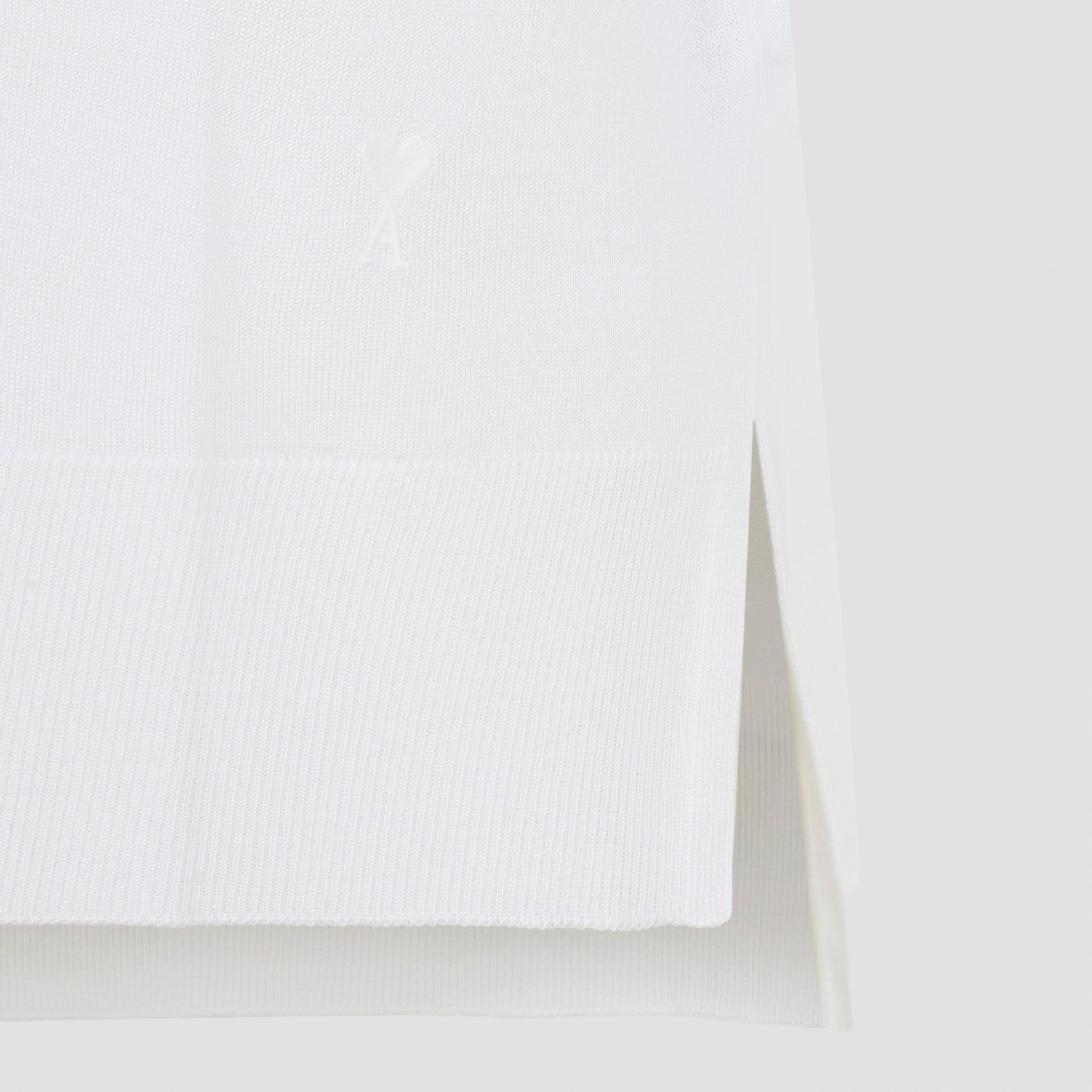 Ami Polo With Tonal Ami De Coeur - MEN CLOTHING - Ami Paris - T.Luxy