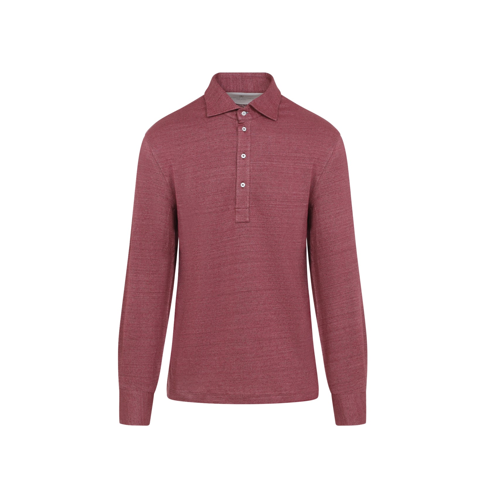 Brunello Cucinelli Polo - Red | b599c16012c445bd6de7ded907460257141d5073