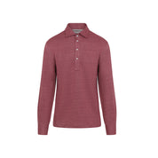 Brunello Cucinelli Polo - Red | b599c16012c445bd6de7ded907460257141d5073