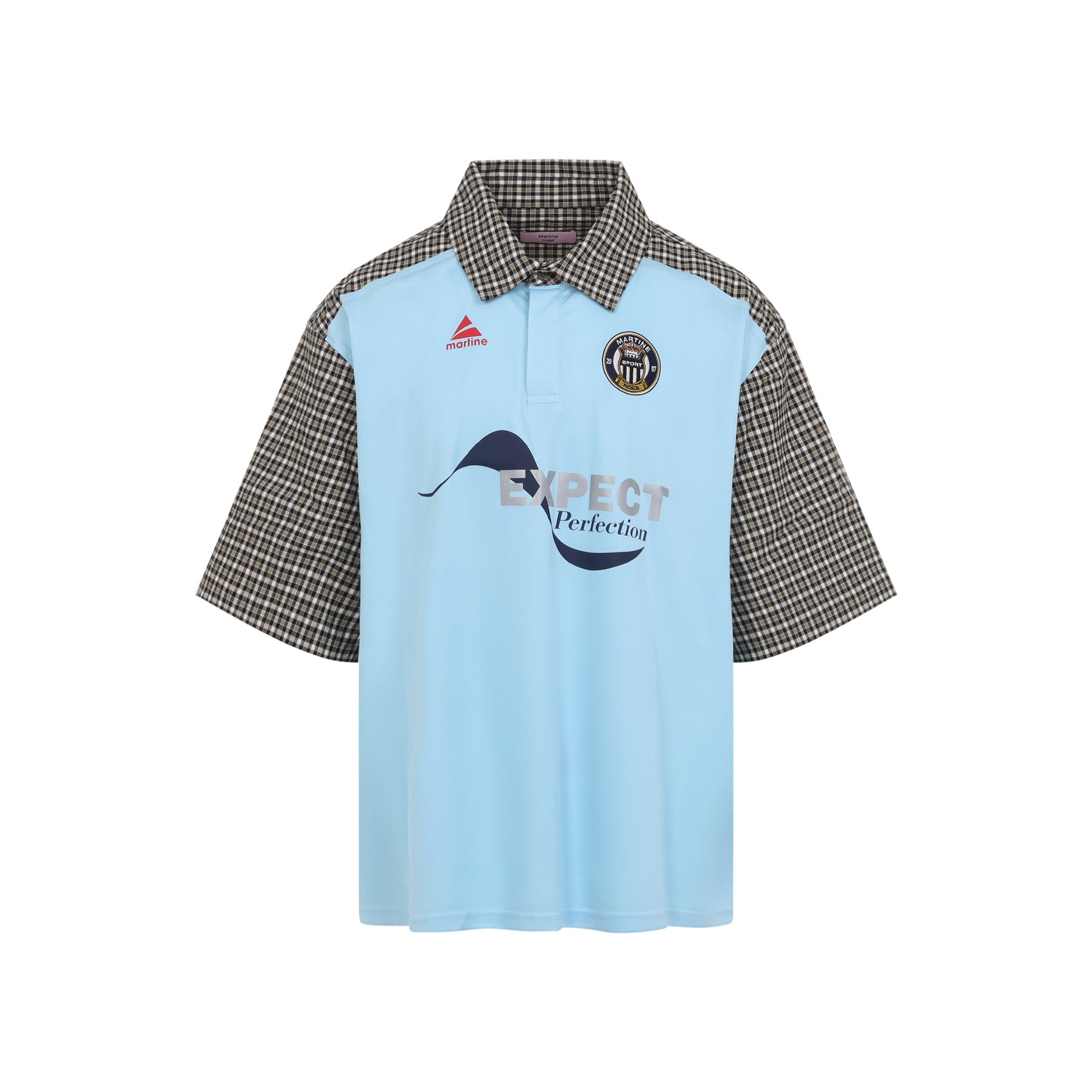 Martine Rose Polo - Blue | b3c2a0e145a9b08df665a1e89a6d7b4aa7ecd9b8