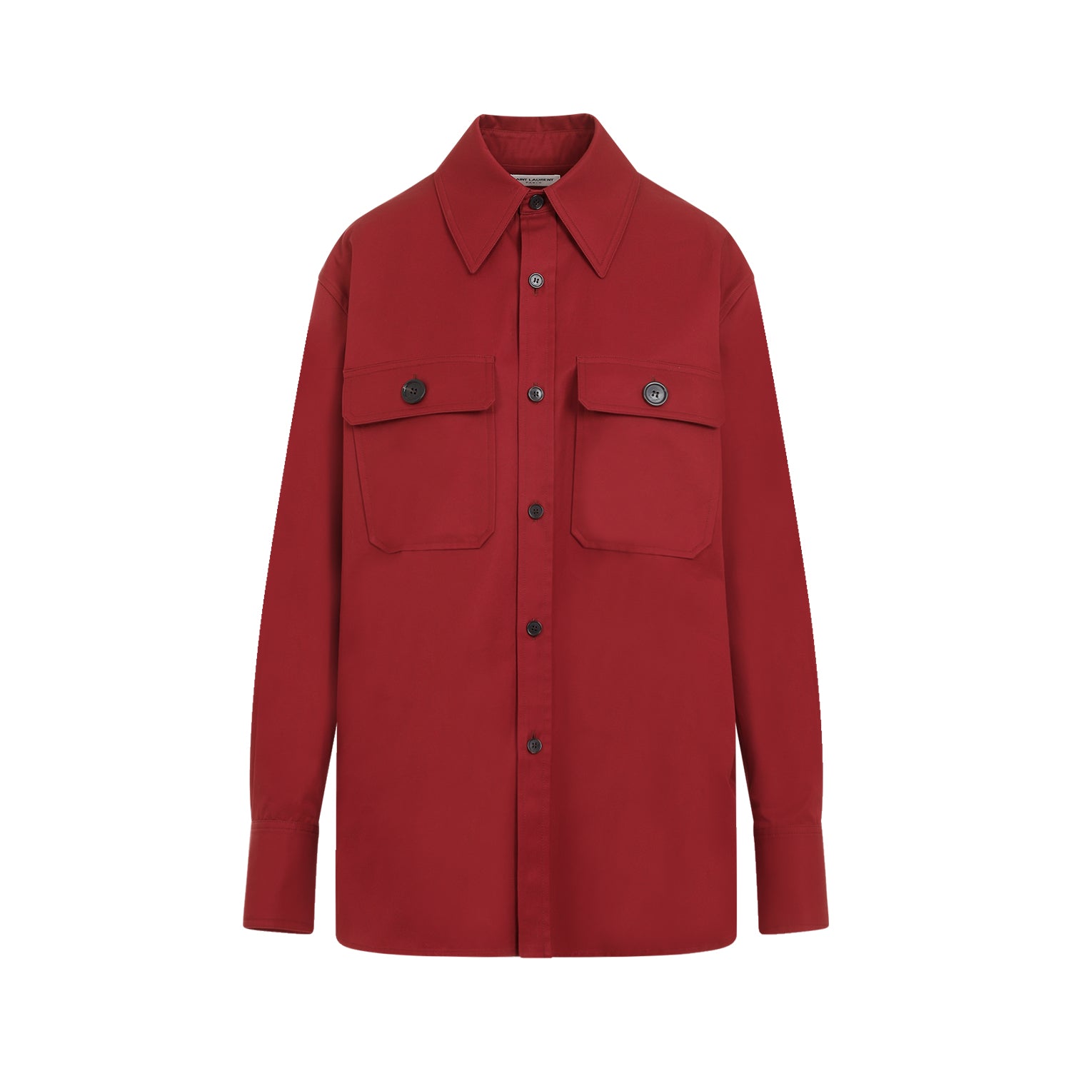 Saint Laurent Cotton Shirt - WOMEN CLOTHING - Saint Laurent - T.Luxy