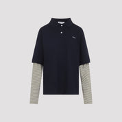 Miu Miu Polo - Blue | 0c3bcbbdd9b7ad4e8dbc8082a00dbcbd637a2faa