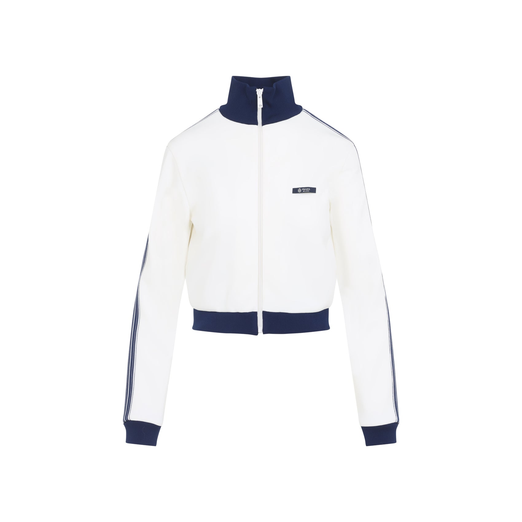 Prada Zip - Up Logo Jacket - WOMEN CLOTHING - Prada - T.Luxy