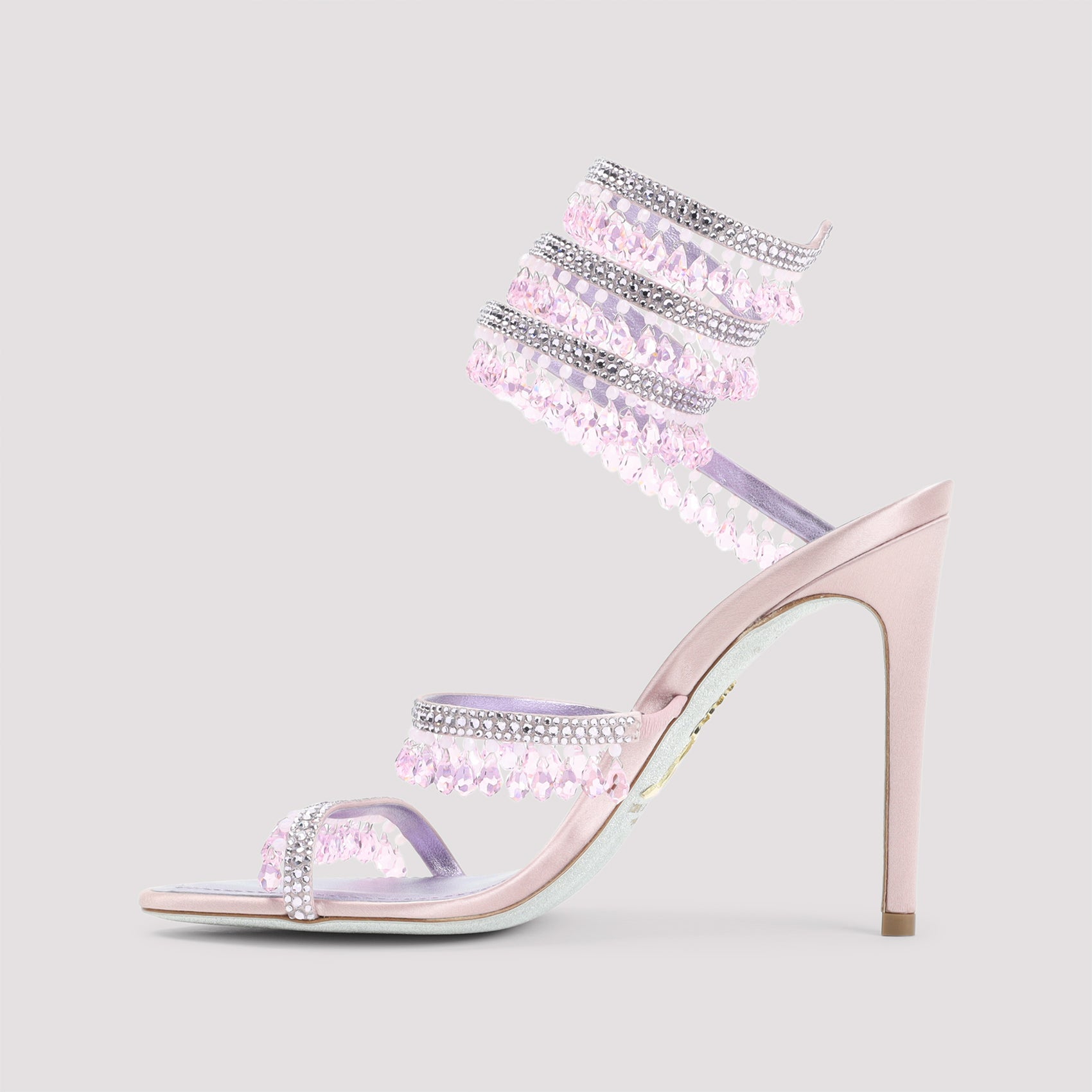 Rene` Caovilla Sandals - Pink & Purple | 82ef9f384d55e37b2ee581a32e3d3c420b2939a3