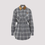 Miu Miu Midi dresses - Grey | e8b5a07f820b14a62900d395787eebae48283648