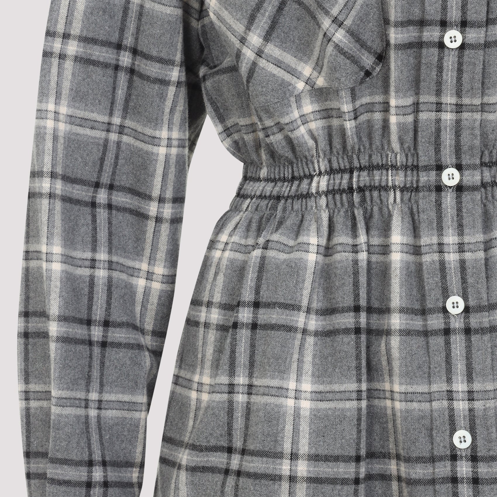 Miu Miu Midi dresses - Grey | ed521e9532d432a15730ddde6e6fff35afaf300c