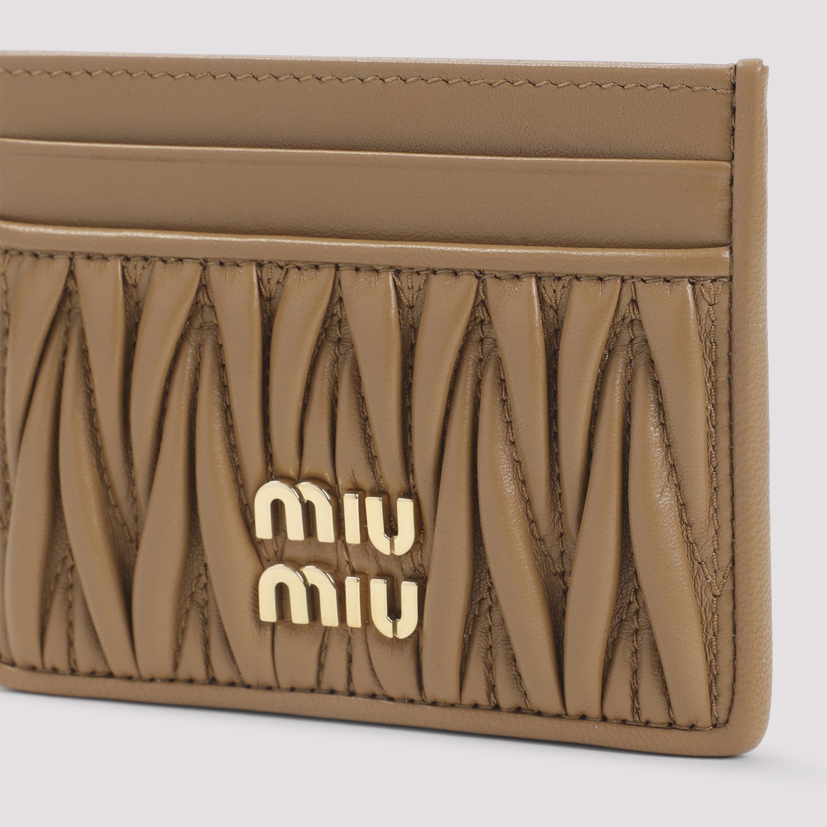 Miu Miu Credit card case - Brown | 2e8a1339cf6beea140e7ca6661426b8464e9bb5f