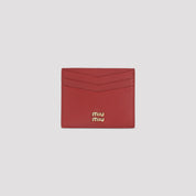 Miu Miu Calf Leather Card Case - WOMEN ACCESSORIES - Miu Miu - T.Luxy