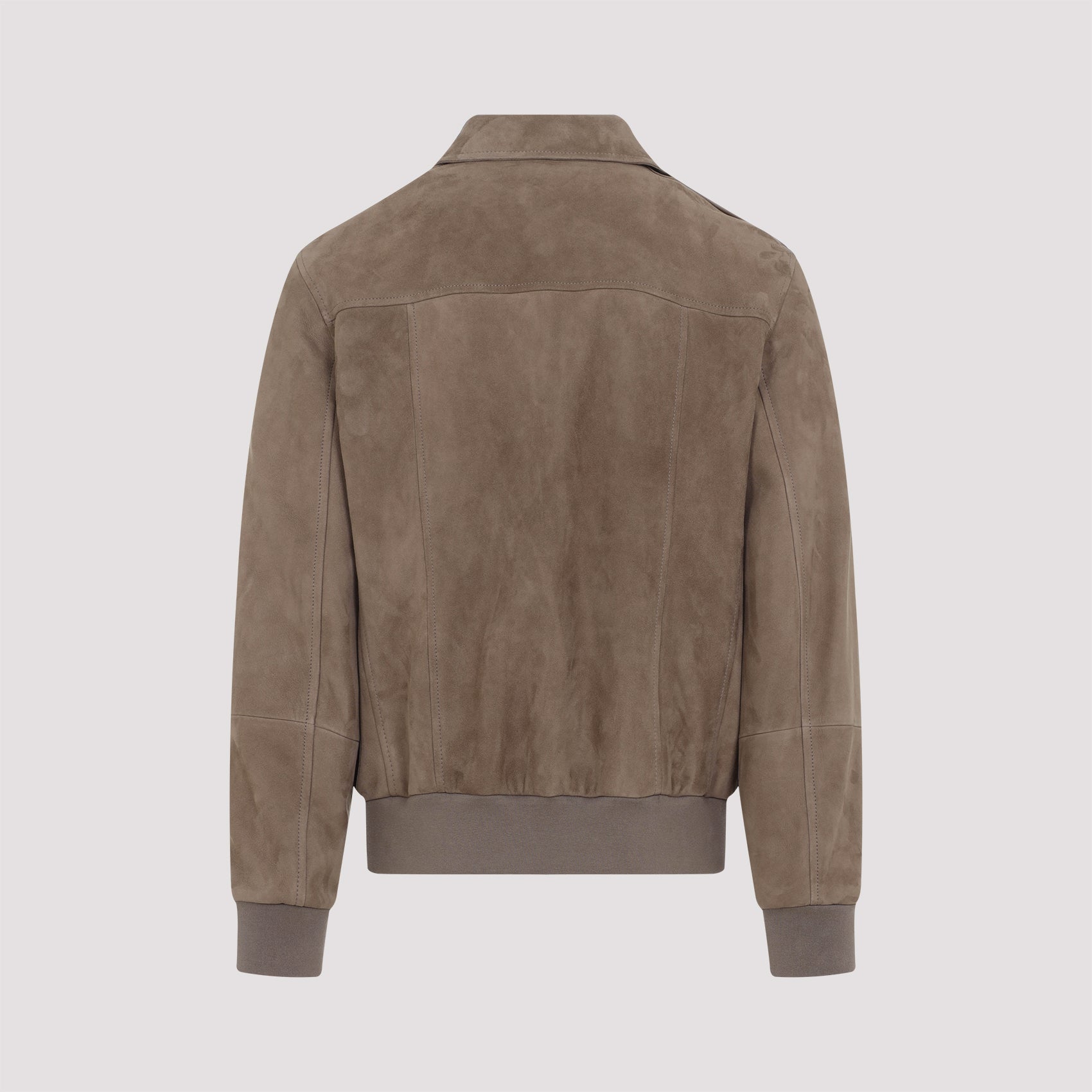 Brunello Cucinelli Leather Bomber Jacket - MEN CLOTHING - Brunello Cucinelli - T.Luxy